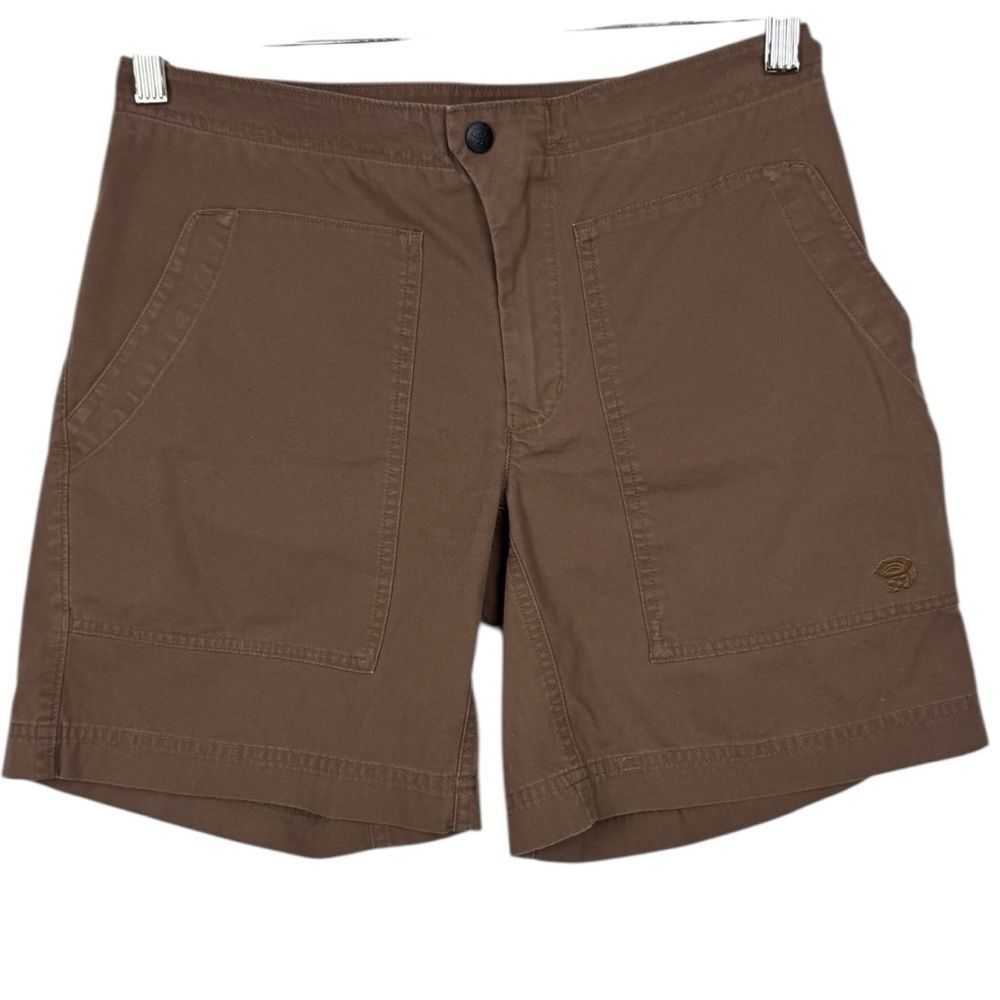 🥑5/$25 Mountain Hardwear Shorts Womens 6 Brown Midi Cotton